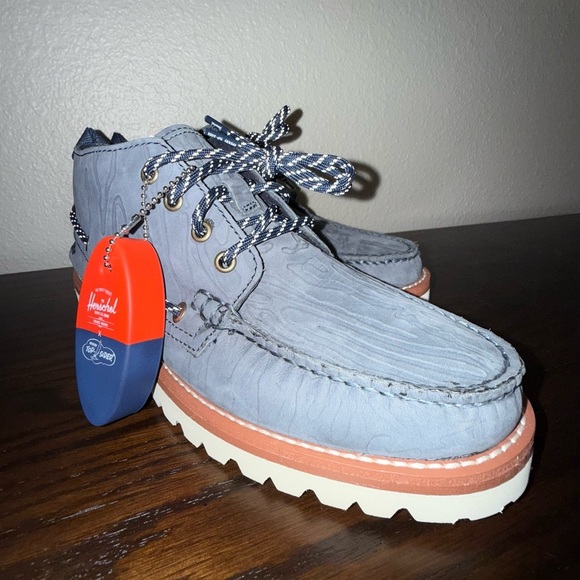 Herschel X Sperry Top Sider High Top Chucka Boot w Vibram Soles Men’s 9 - Picture 14 of 15